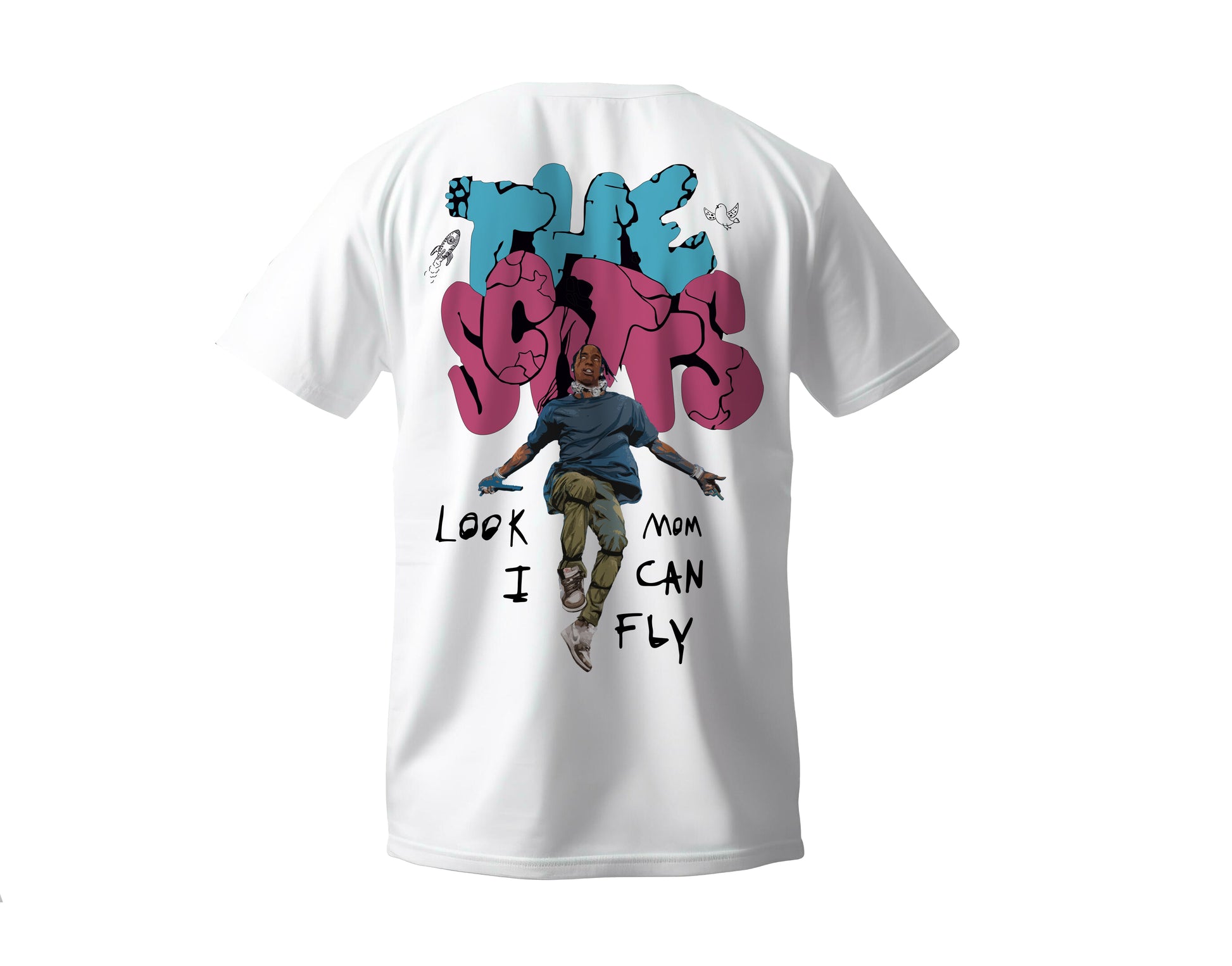 FLY HIGH Graffiti T-shirt
