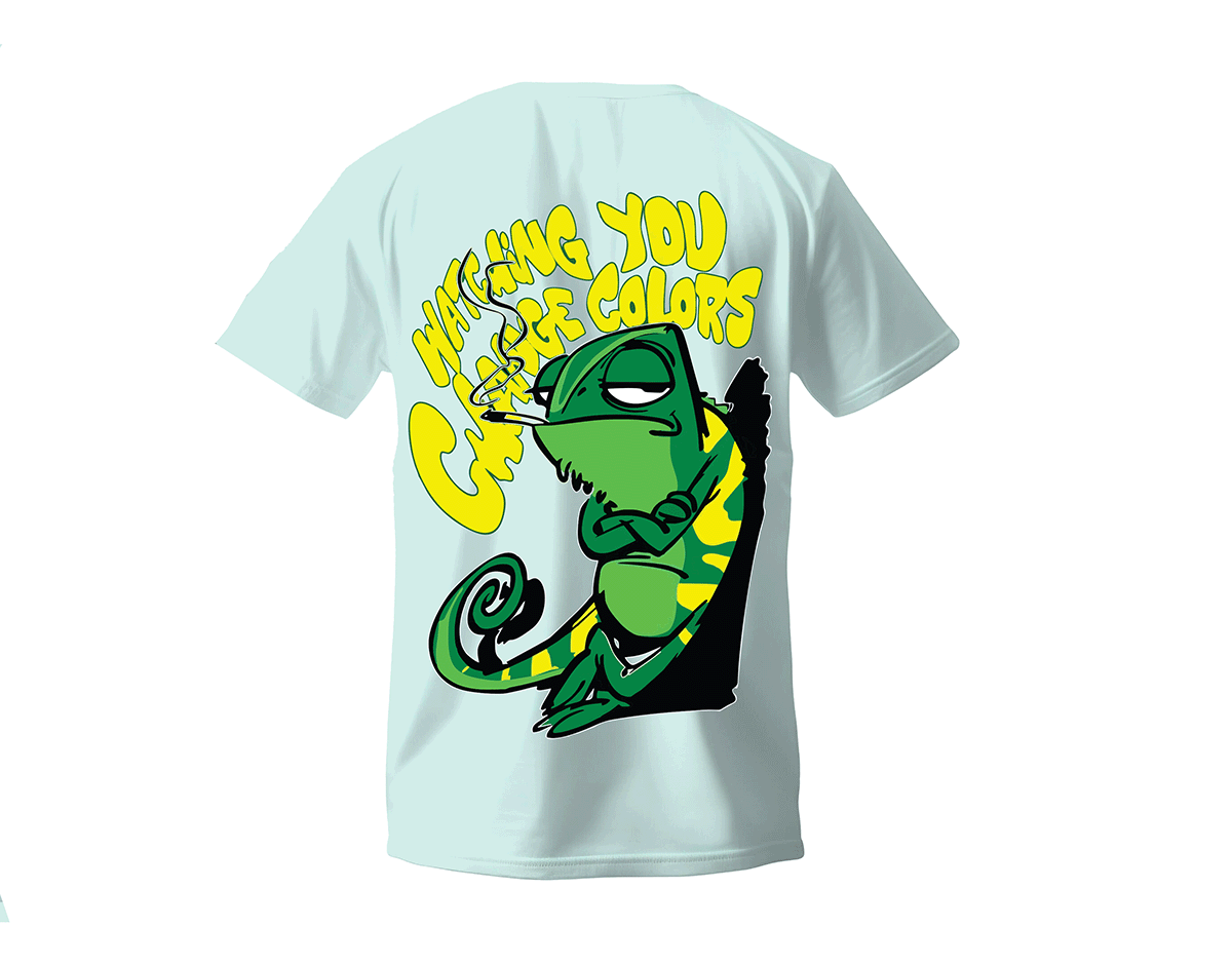 WATCHING YOU CHANGE COLORS T-shirt