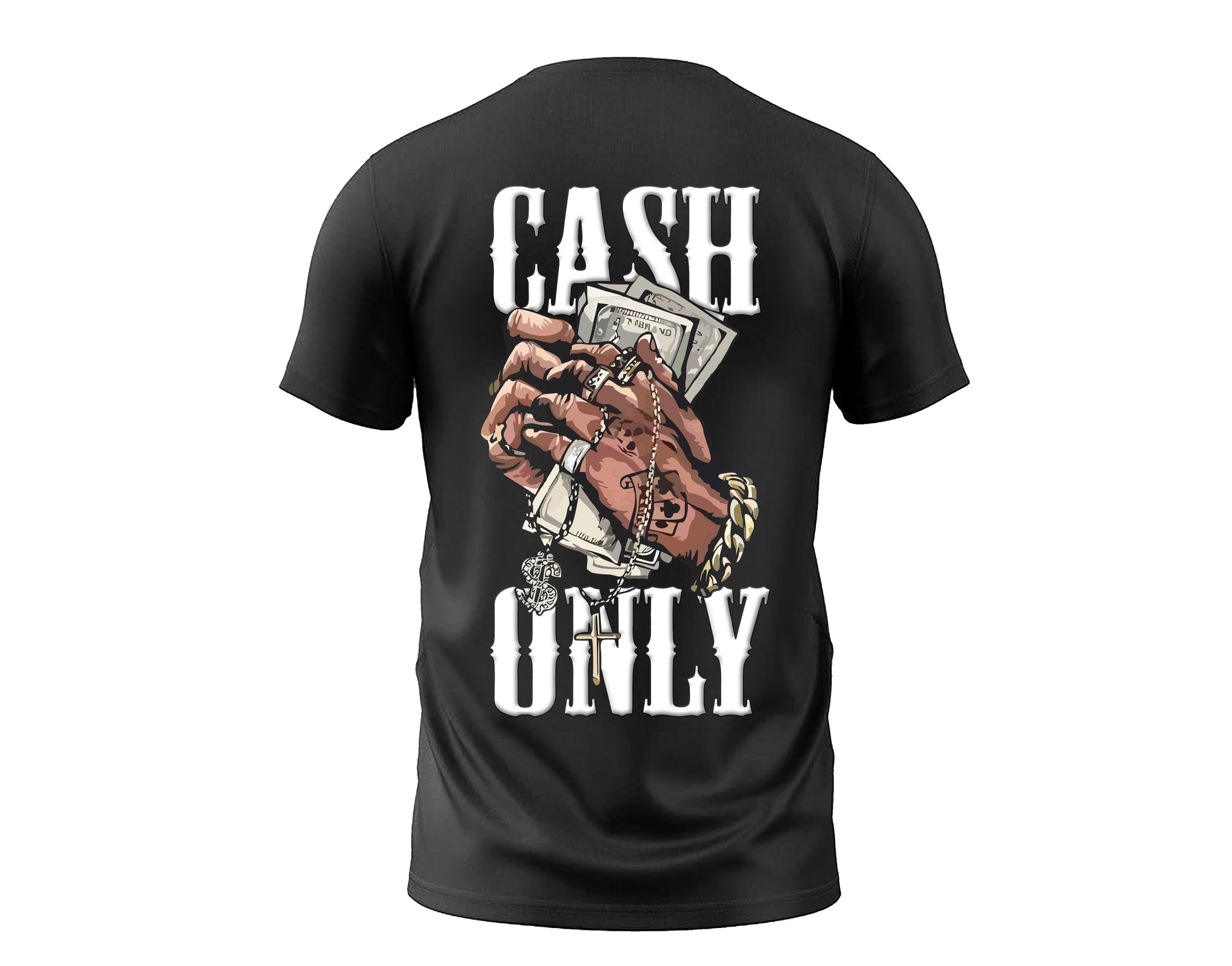 Cash Only Graphic T-shirt