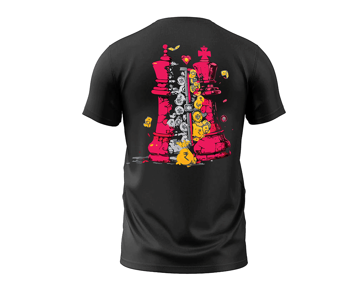 Check & mate Chess T-shirt
